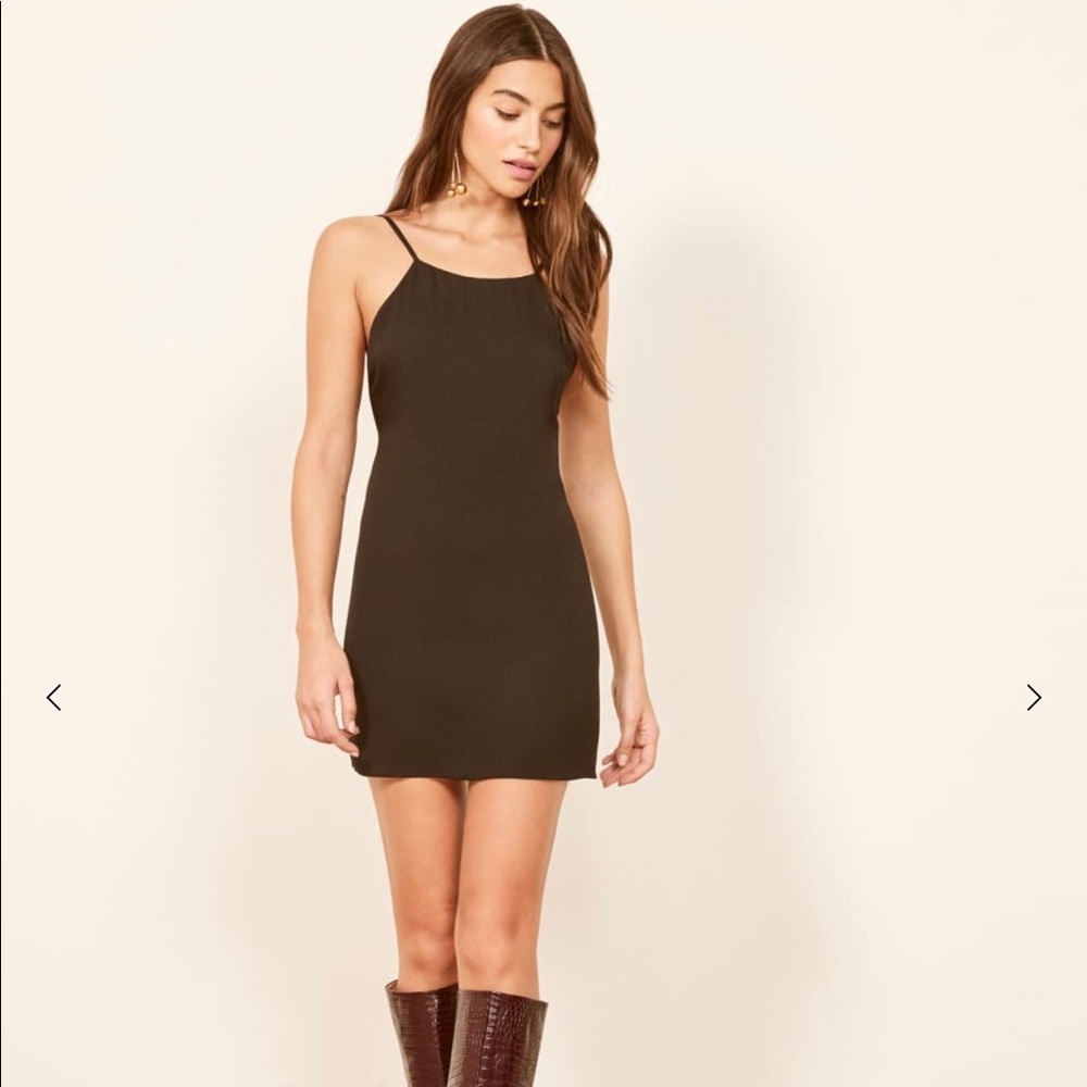 Reformation Black Dress